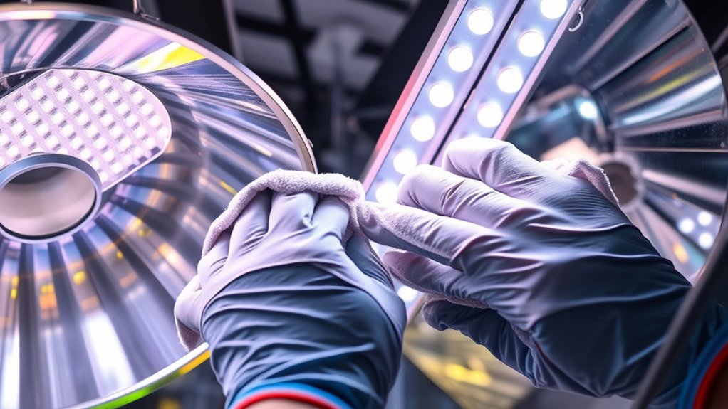 clean reflectors maximize growth
