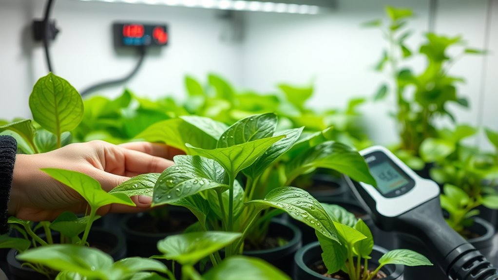 consistent watering and pest control