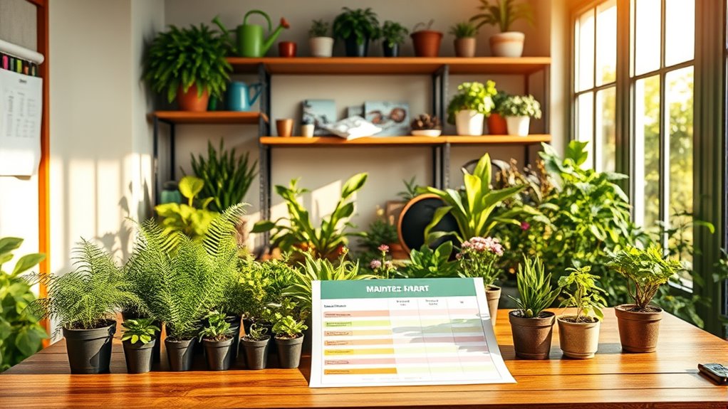 consistent watering and pest control