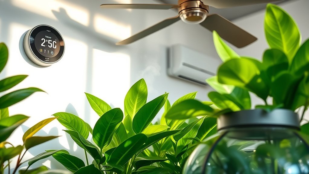 control indoor climate conditions