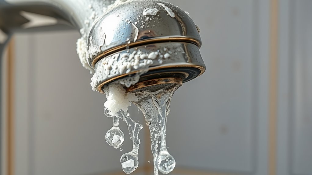 controlling hard water deposits