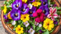 edible flower culinary uses