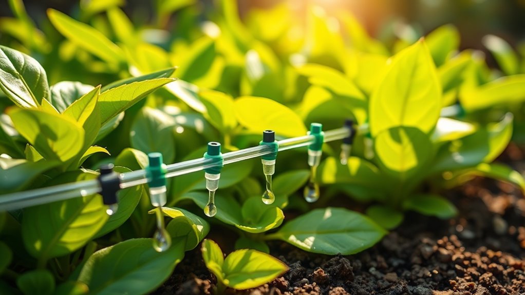 efficient automated drip irrigation