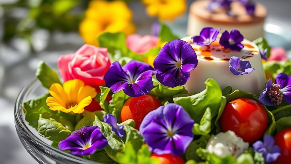 ensure safe edible flower use