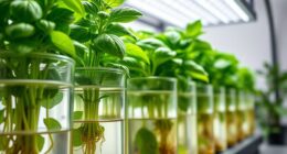 grow fresh hydroponic basil