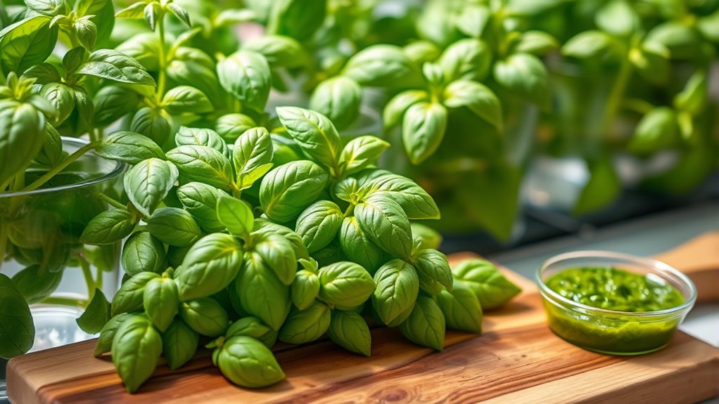 hydroponic basil recipes