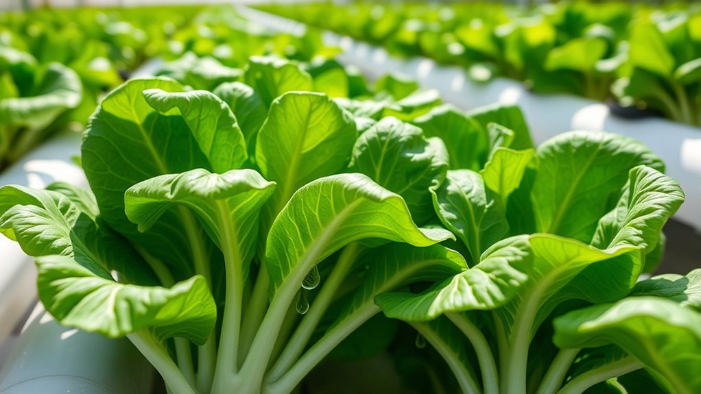 hydroponic bok choy cultivation