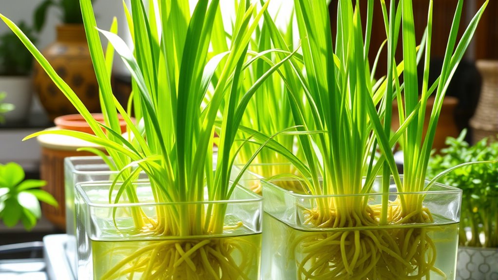 hydroponic lemongrass pest control