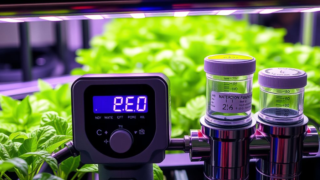 hydroponic nutrient and ph control