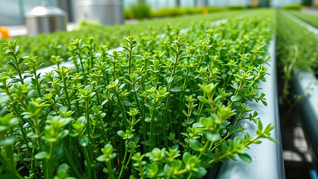 hydroponic thyme nutrient control