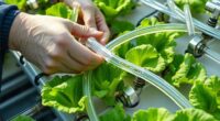 hydroponic tubing replacement process