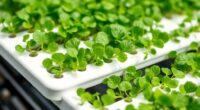hydroponic watercress for sandwiches
