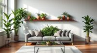 indoor garden decor integration