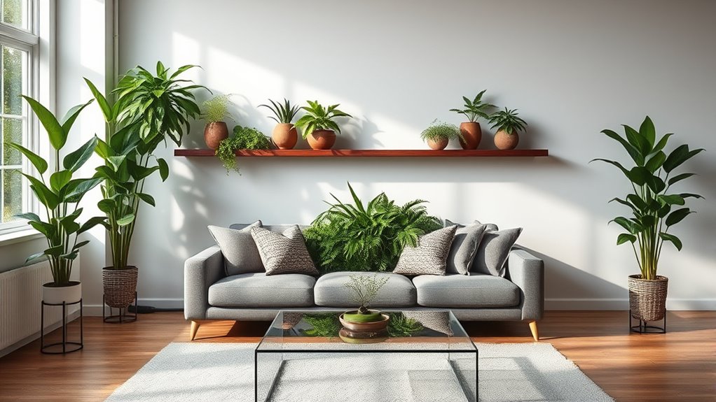 indoor garden decor integration