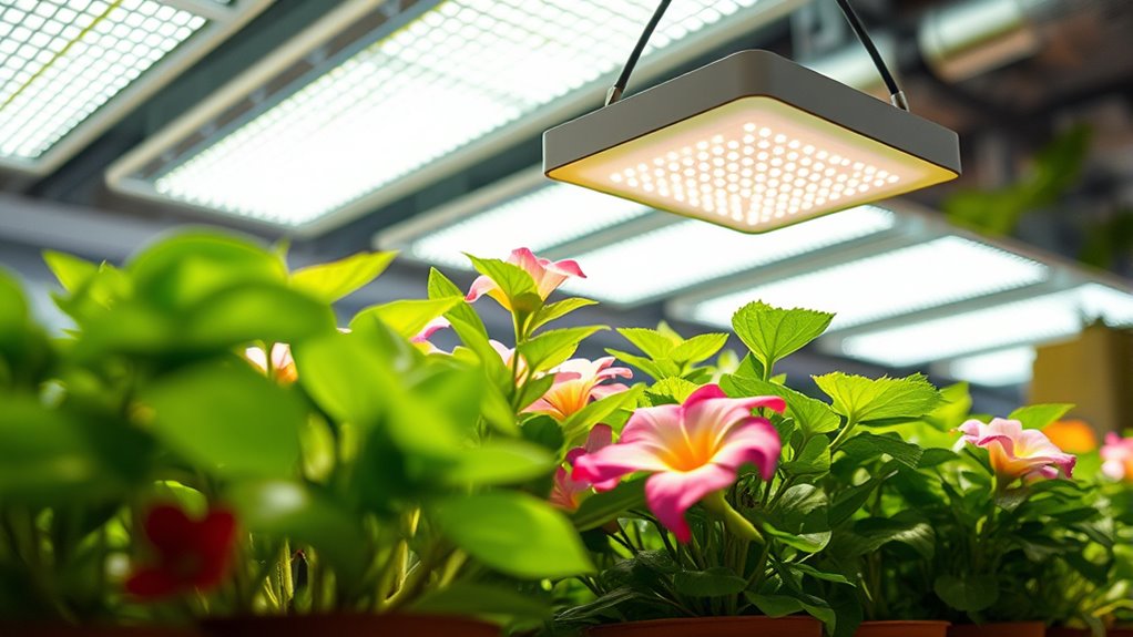 indoor garden lighting efficiency