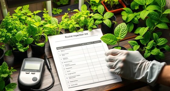 indoor garden maintenance checklist