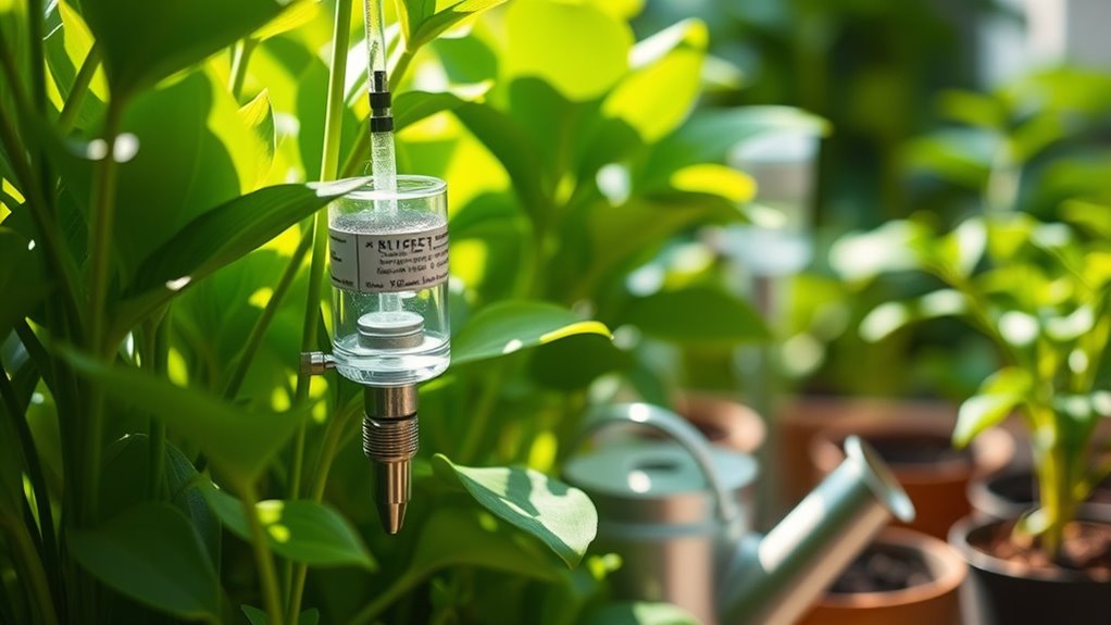 indoor garden water saving