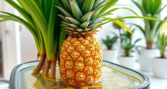 indoor hydroponic pineapple cultivation
