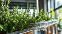 indoor hydroponic rosemary care