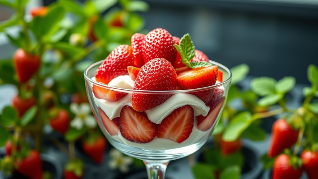indoor strawberry dessert ideas