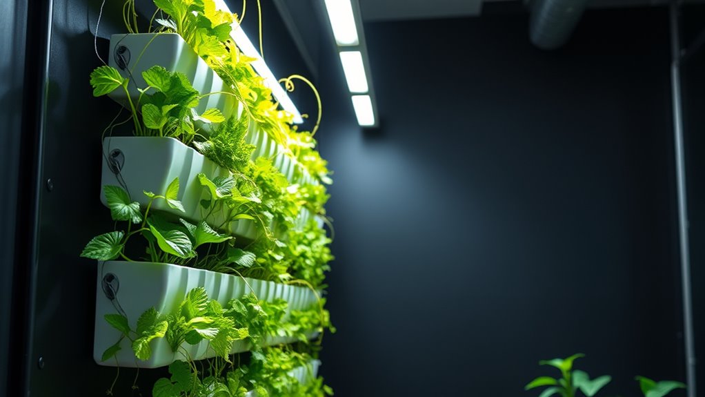 installing vertical hydroponic system