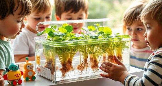 kids hydroponic gardening kits