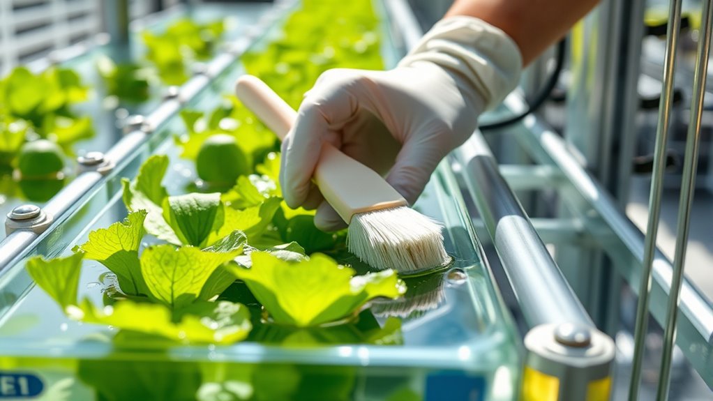 maintain clean nutrient system
