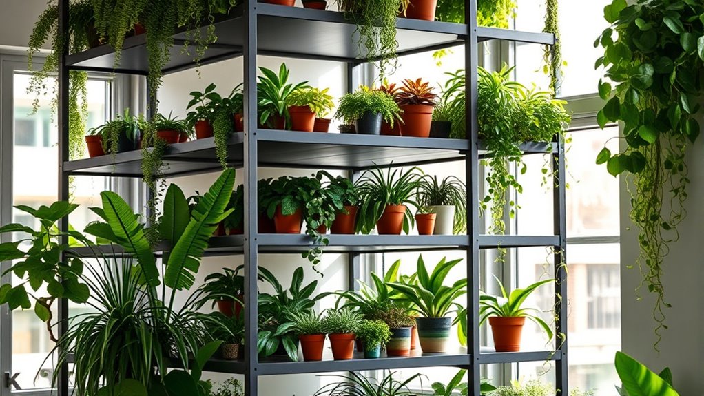 maximize indoor garden space