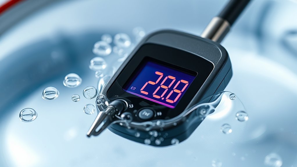 measuring nutrient solution conductivity