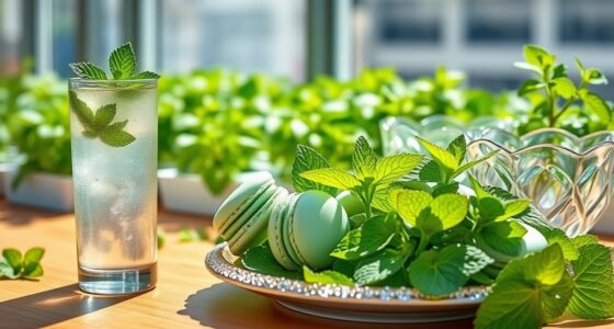 mint infused hydroponic creations