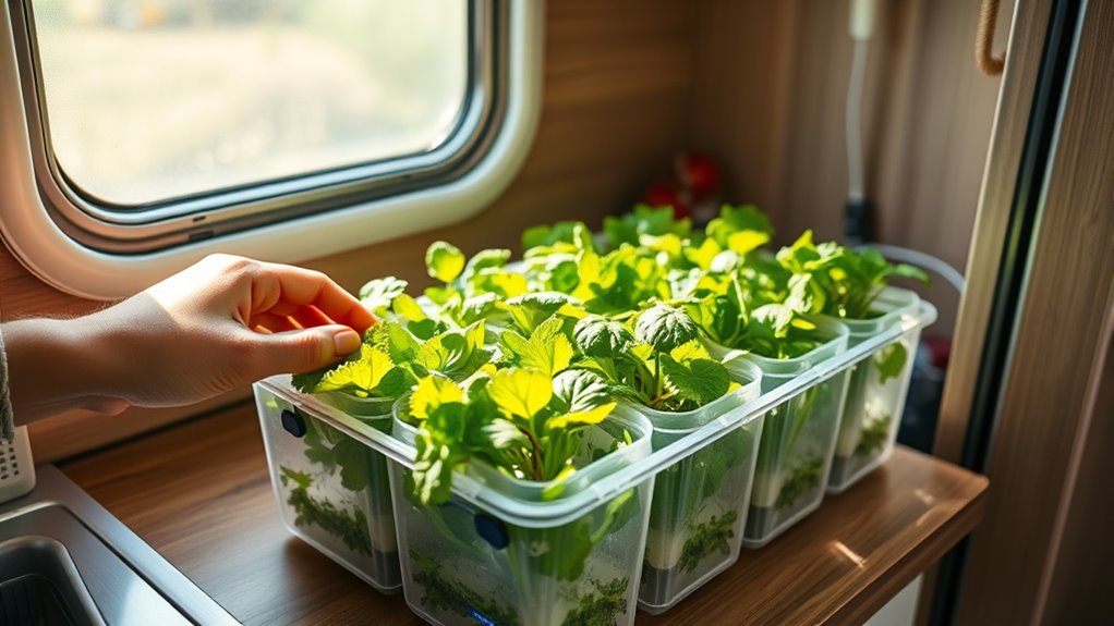 mobile hydroponic gardening on the go