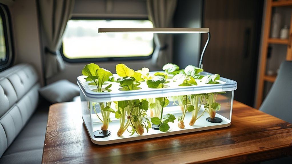 portable hydroponic gardening systems