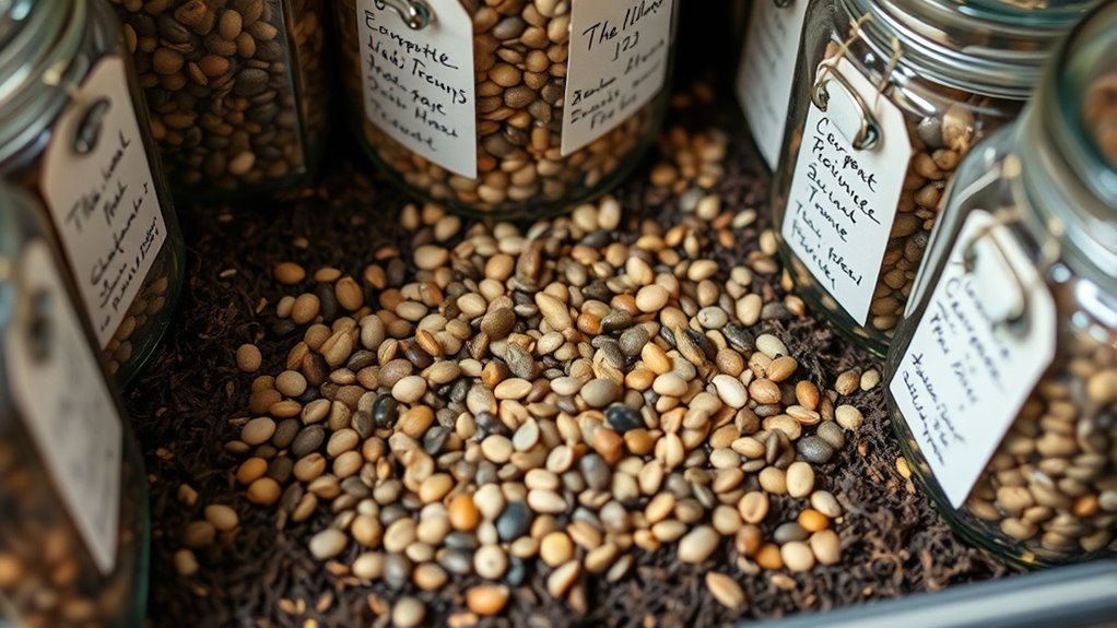 preserving seeds for hydroponics