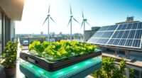 renewable hydroponic energy use
