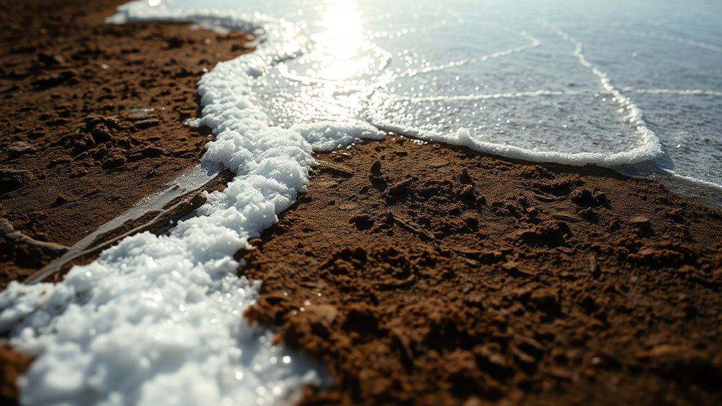 salt buildup disrupts water quality