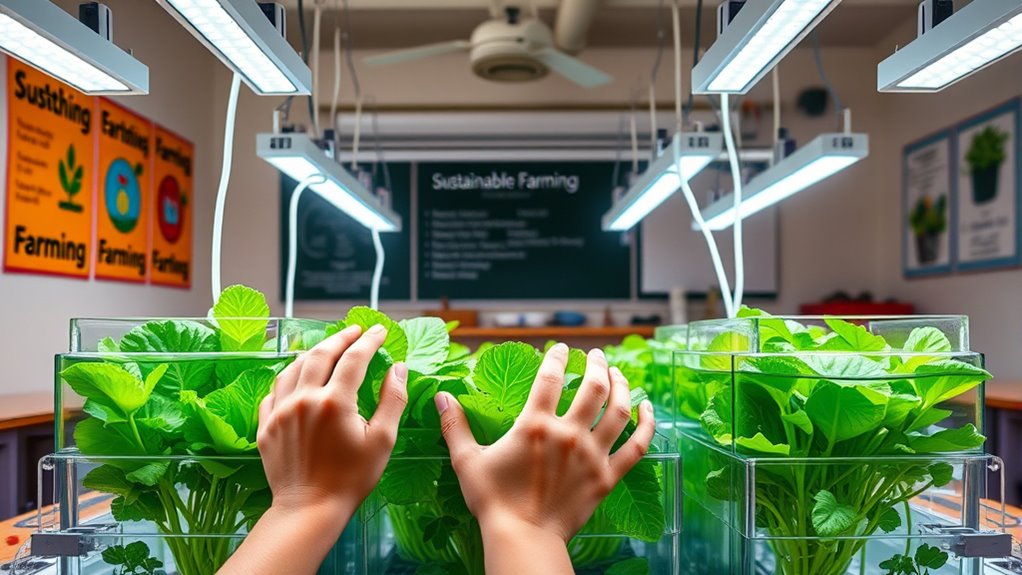 school hydroponic gardening kits