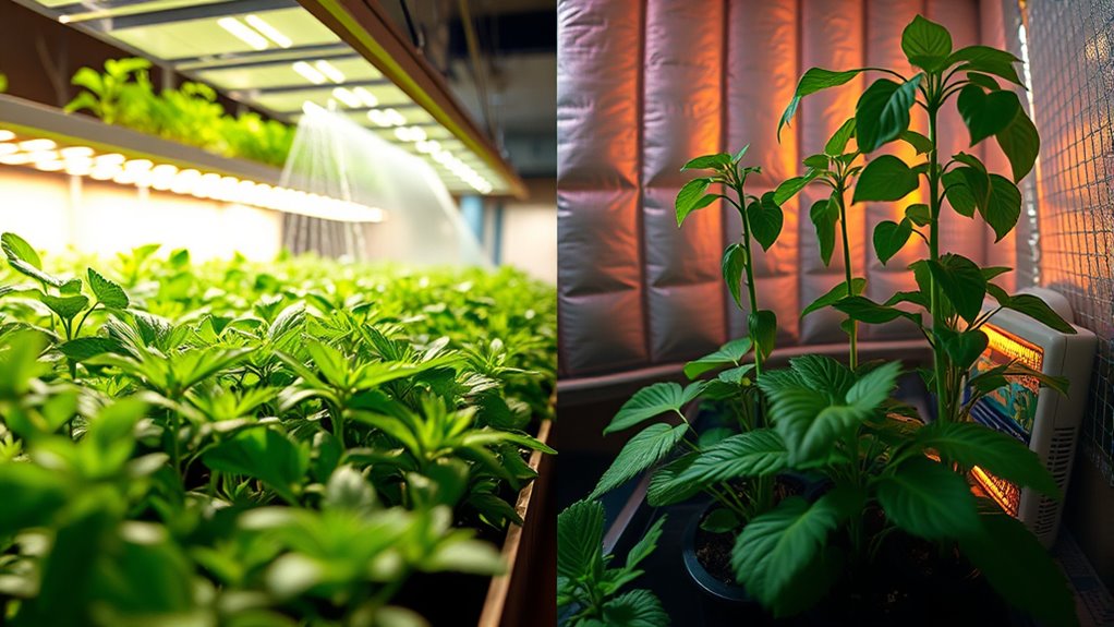 seasonal hydroponic adjustments required