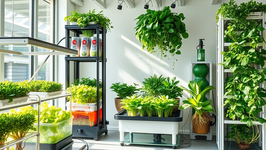 selecting suitable hydroponic systems