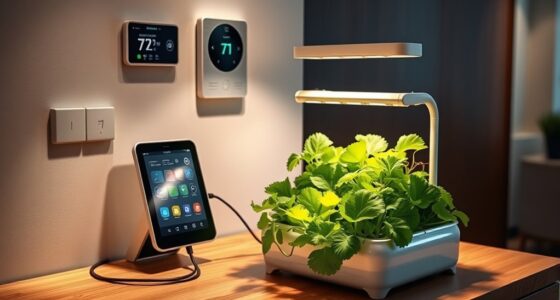 smart hydroponic home integration