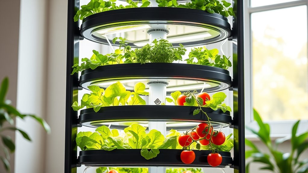 vertical hydroponic gardening kits