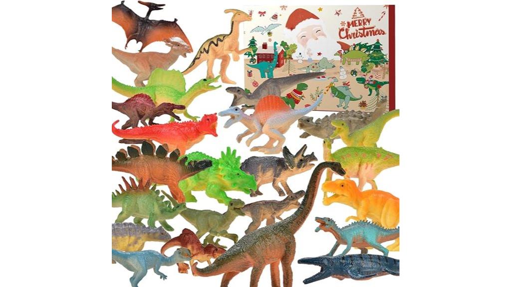 dinosaur themed kids advent calendars