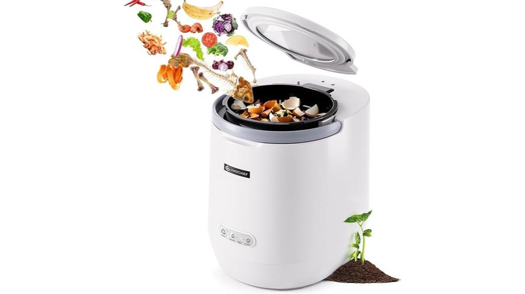 electric 4l kitchen compost bin