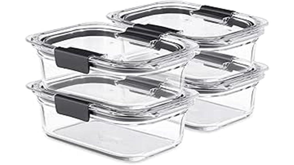glass food storage set