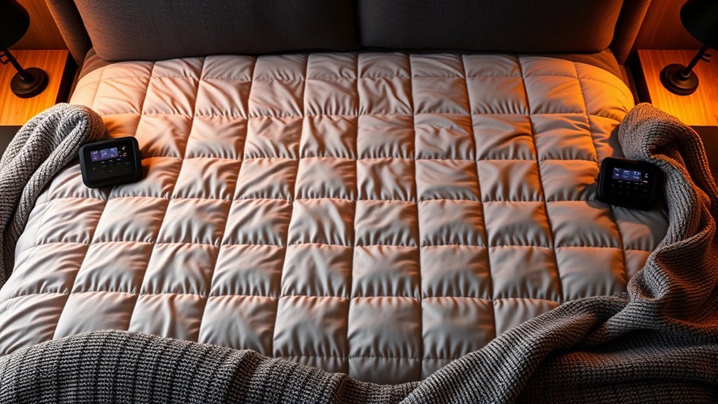 top king size electric blankets