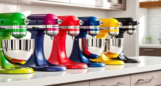 top kitchenaid mixer colors