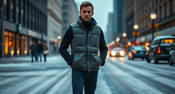 top men s heated winter vests