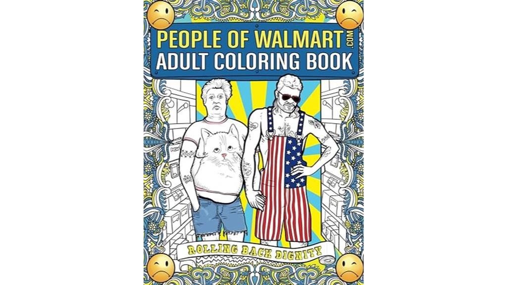 walmart themed coloring book