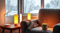 winter mood boosting light therapy