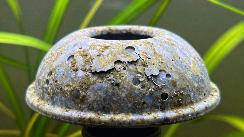air stones degrade quickly