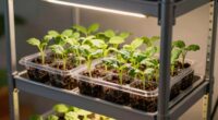 enhanced seedling propagation rack